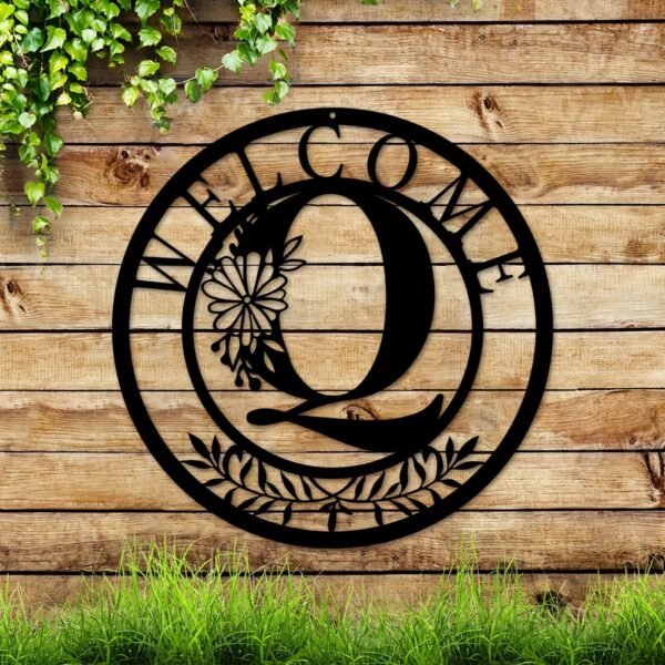 1PC, Metal Sign Decor, Classic Alphabet Metal Wall Art Pendant, Wall Hanging Decor, Creative Hollow Silhouette Art, Interior Home Decoration, Garden Hanging Picture, Metal Crafts, Holiday Gifts - Image 28