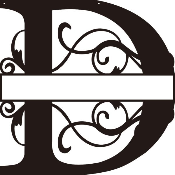 1pc Personalized Split Letter Metal Sign, Customizable Gift for Friends & Family, Wall Art Decor - Image 9