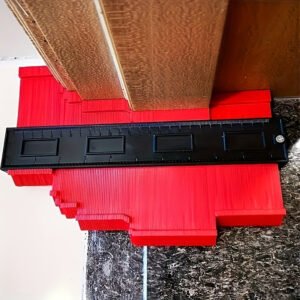 Ultimate Tracing Measuring Tool - Precision Shape Replicator, Multi-Functional Plastic Ruler for Woodworking, Corners, Carpet, Tile & Laminate - Ideal DIY Tool, No Electricity Needed, DIY Measuring Tool | Ergonomic Handle | Durable Plastic Ruler, Measuring Tape