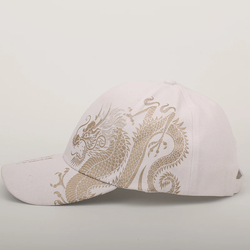Chinese Style Dragon Pattern Baseball Hat for Men and Women Versatile National Tide Cap Hip Hop Hip Hop Skateboarding Cool - Image 4