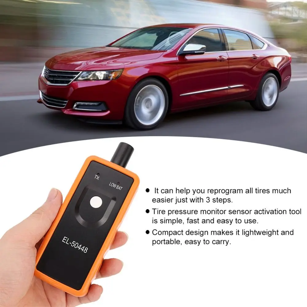 Universal Car TPMS Relearn Tool Professional Activation Reset TPMS Reset Tool Sensor Reset Tire Sensor Reset Tool hover